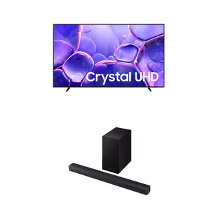 Samsung Smart TV 85" Crystal UHD 4K U8600F + Soundbar HW-B450F em Oferta na Shopee