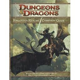 DUNGEONS AND DRAGONS - FORGOTTEN REALMS CAMPAIGN GUIDE (EM INGLES