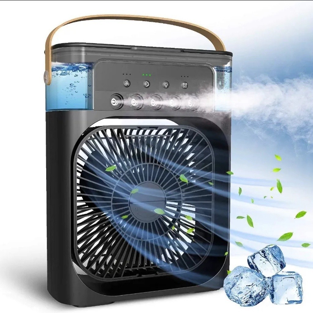 Mini Climatizador Portátil 4 em 1 - Ar Condicionado, Umidificador ...