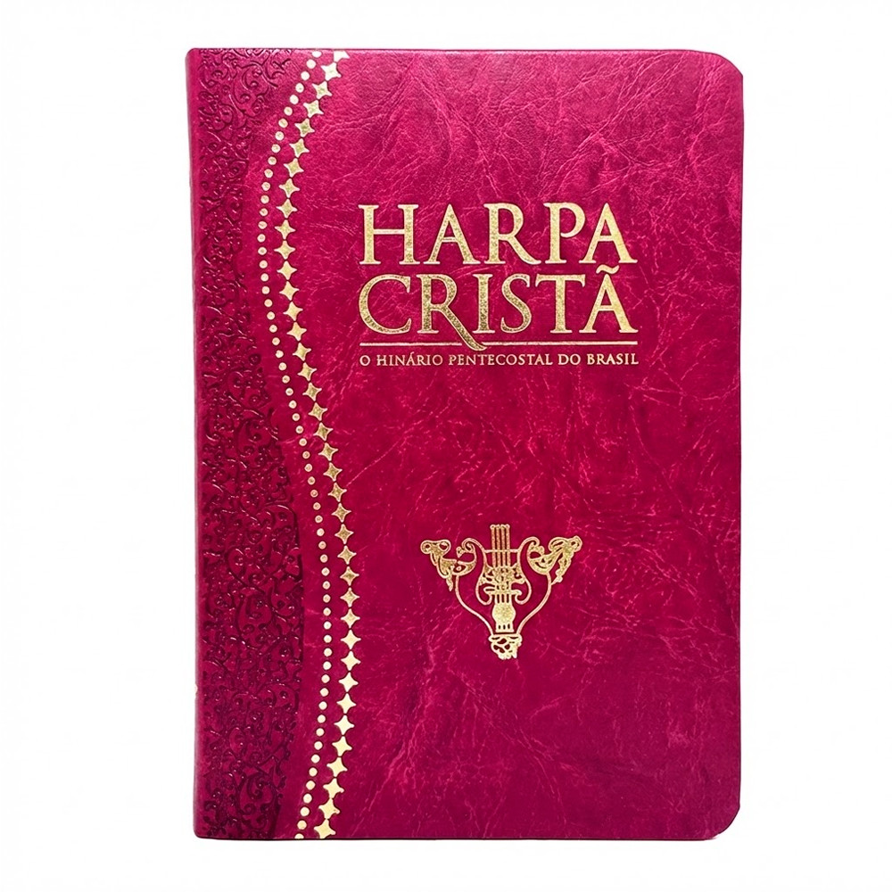 Harpa Cristã | Grande | Luxo Vinho | Shopee Brasil