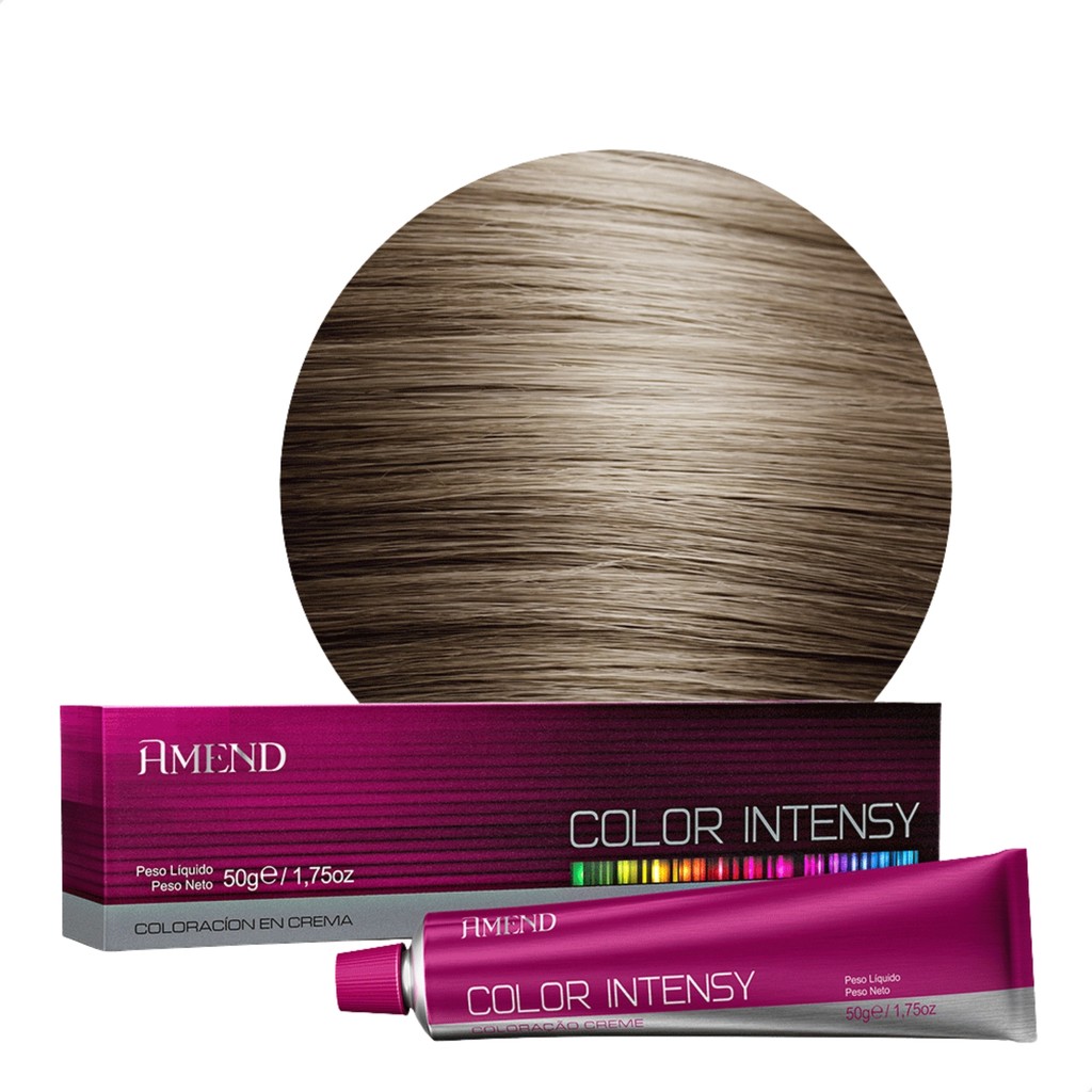 Tinta de Cabelo Amend Color Intensy 6.0 Louro Escuro 50g | Shopee Brasil