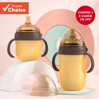 Bebê 0-36 Meses Nano Prata Silicone Garrafa De Água Com Alça Copo 150ml/250ml Presentes De Aniversário em Oferta na Shopee