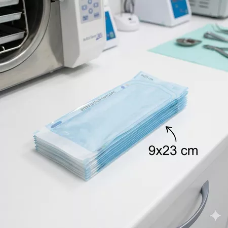 200 Unidades Envelope 9x23cm Auto Selante para Esterilização - Supack