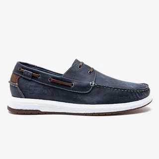 Mocassim Flop Pulse Navy em Oferta na Shopee
