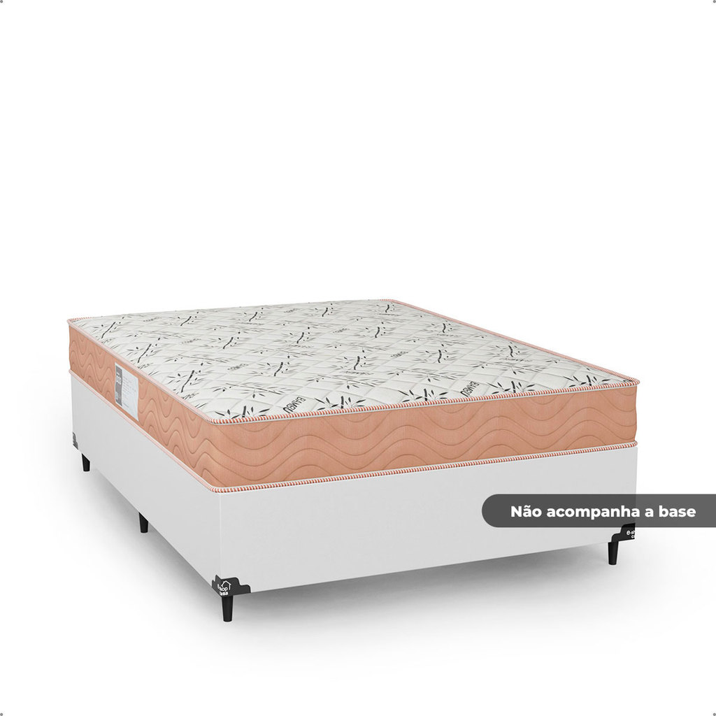 Colchão Casal D33 One Face - 17x138x188cm - Suede Bege | Shopee Brasil