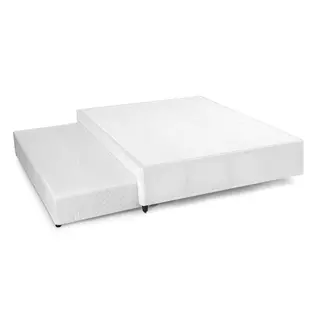 Bicama Casal com Cama Auxiliar Molas Herval Anis, Sem Colchão, 32x138x188 cm em Oferta na Shopee