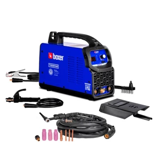Inversora de solda 160 amperes para eletrodo revestido e Tig DC TIGON160 Boxer em Oferta na Shopee