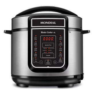 Panela Elétrica de Pressão Digital Master Cooker PE38 5 Litros Mondial em Oferta na Shopee