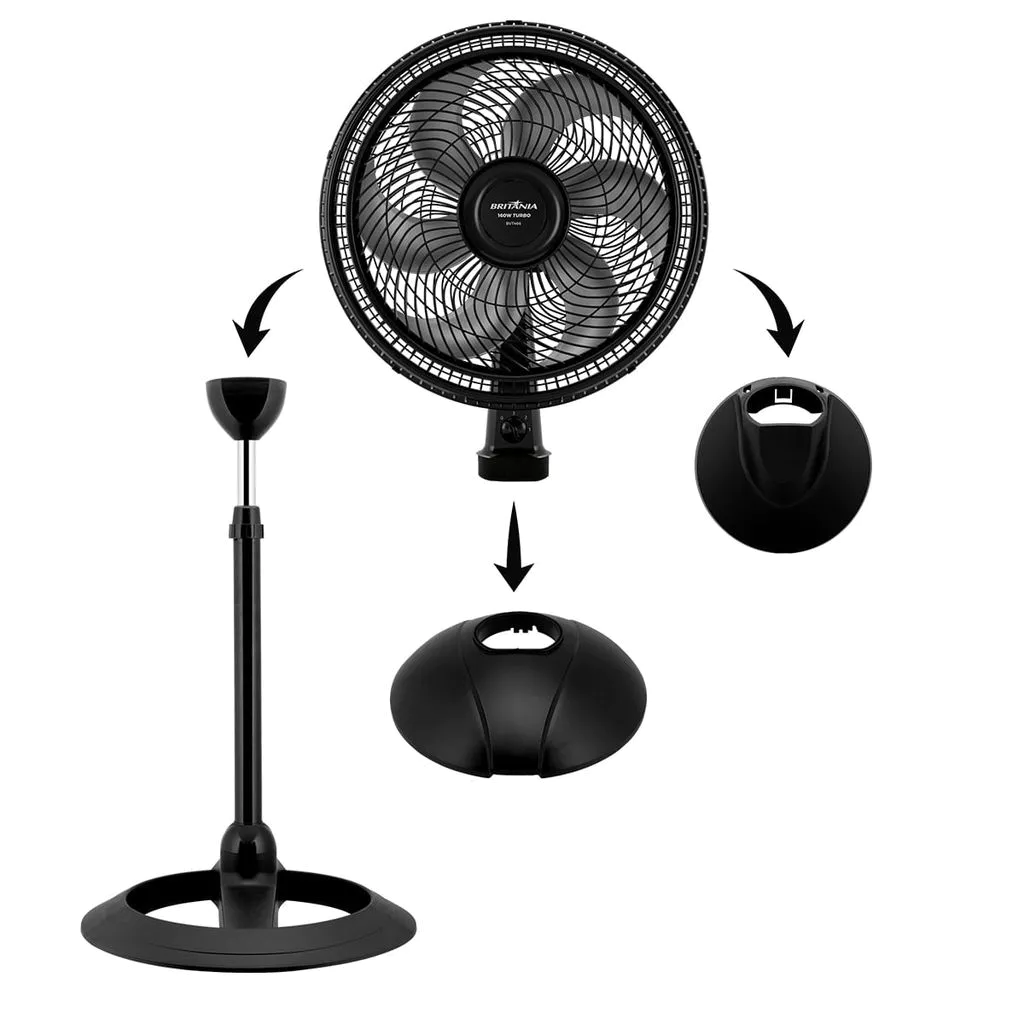 Ventilador de Coluna Britânia Turbo Silencioso 160W BVT466