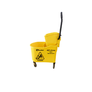 Balde Espremedor Ação Lateral 42L Kunber em Oferta na Shopee