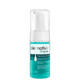 Dermotivin Original Foam - Espuma de Limpeza Facial 130ml em Oferta na Shopee