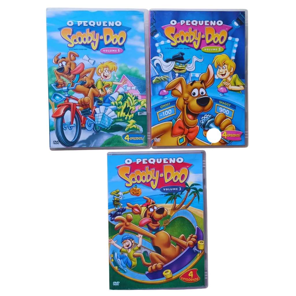 Box Coleção O Pequeno Scooby-Doo (3 DVDs) - Volume 1, 2 e 3 | Shopee Brasil