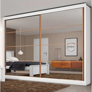 Guarda-Roupa Made Marcs Sevilha com 2 Portas, 6 Gavetas em Oferta na Shopee