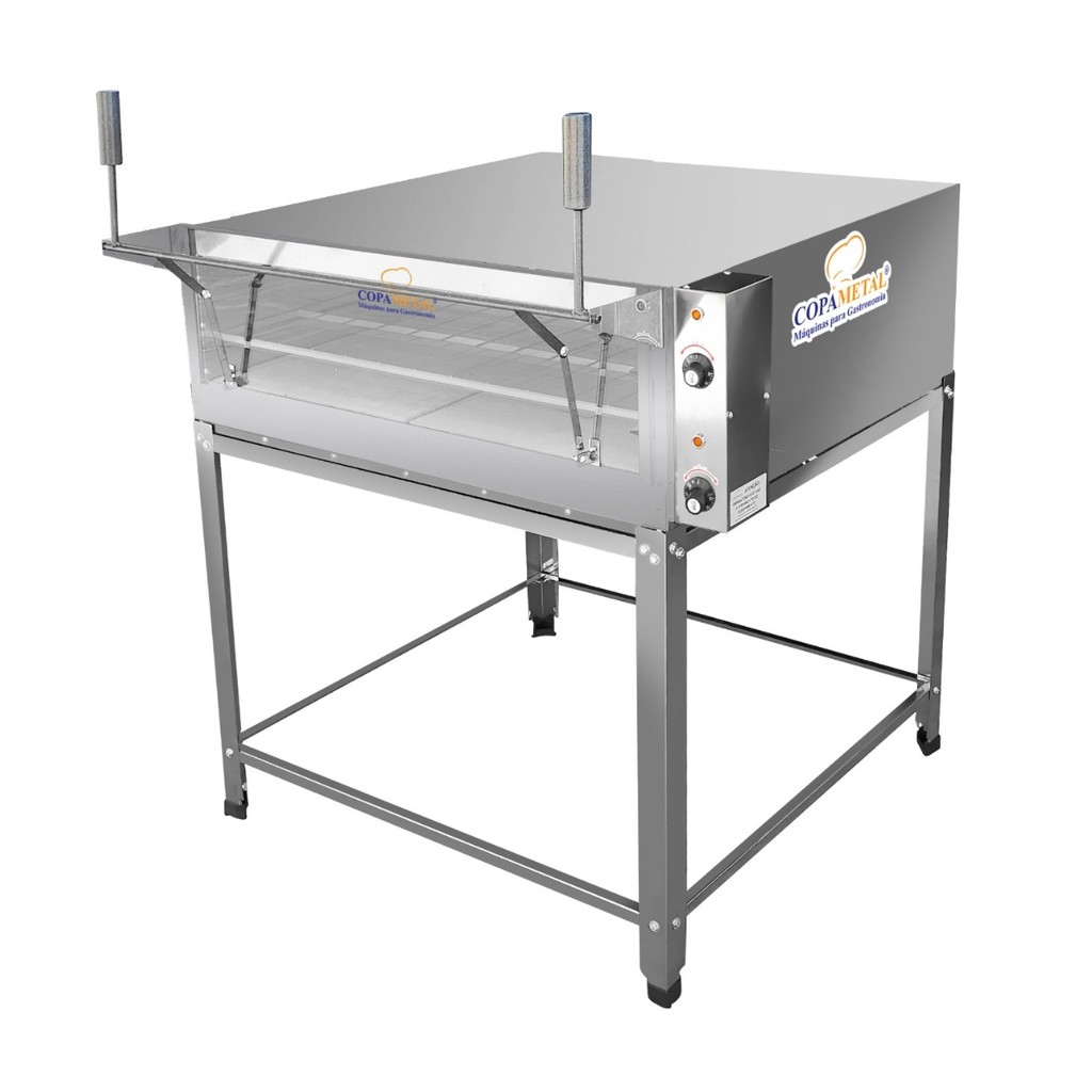 Forno de Pizza Industrial Elétrico 45x60 Capa Inox FC2 | Shopee Brasil