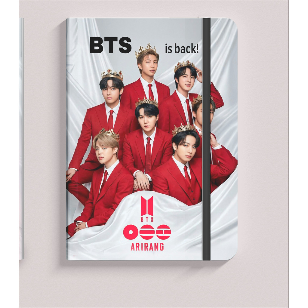 Sketchbook BTS Arirang 2026 - para desenho ou anotação ARMY