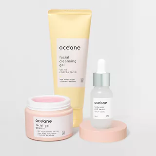 Kit Básico para Pele Mista (3 Produtos) em Oferta na Shopee