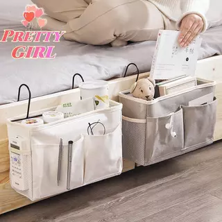 [Pretty ggirl] Nova Cesta De Armazenamento Suspensa , Cama Ra , Controle Remoto , Estante , Dormitório , Bolsa , Suporte em Oferta na Shopee