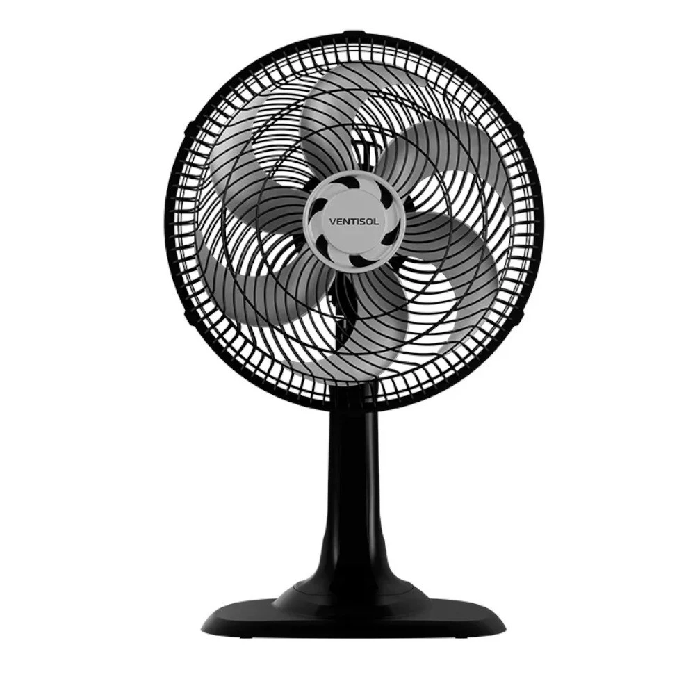 Ventilador de mesa 30 cm 6 pás 3 velocidades Turbo 6 Ventisol