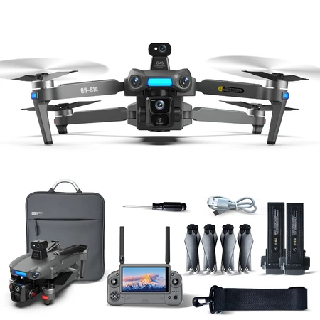 1080P 4K Drone Com GPS Inteligente Bateria De 50 Minutos E Alcance De 6KM – Com 2 Baterias
