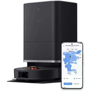 Robô Aspirador Xiaomi X20 MAX Alexa 8000Pa Mapeamento Inteligente Autoesvaziamento Lavagem 55°C Secagem Quente