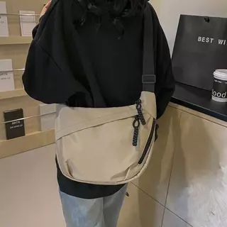 Bolsa Transversal Casual Unissex – Grande Capacidade e Versátil W306