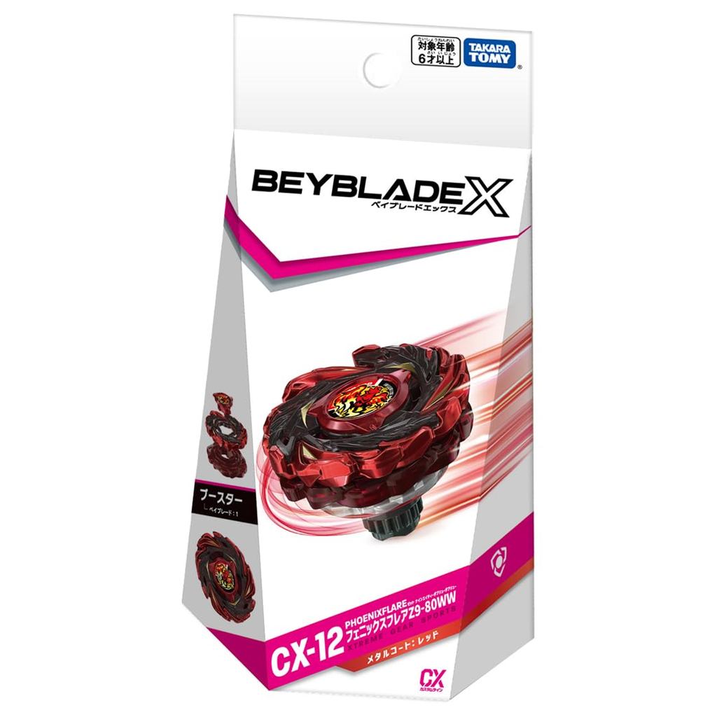 TAKARA TOMY BEYBLADE X CX-12 Booster Phoenix Flare Z9-80WW