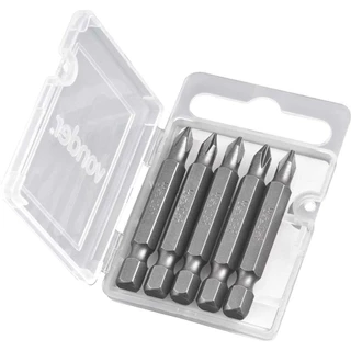 Jogo de bits phillips ponta ph1 x 50 mm encaixe 1/4" com 5 peças - Vonder em Oferta na Shopee