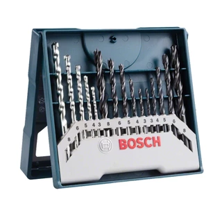 Jogo de brocas para Concreto, Metal e Madeira 15 peças - X-Line - Bosch em Oferta na Shopee