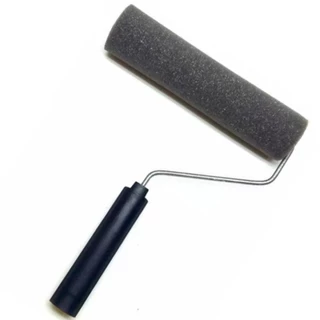 Rolo de espuma para pintura com suporte de 15 cm - Compel em Oferta na Shopee