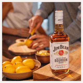 Whiskey Bourbon Jim Beam White 1L