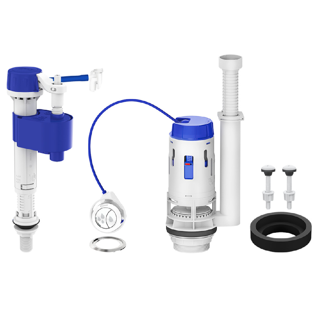 Kit Caixa Acoplada Reparo Completo Master Dual Flush Censi | Shopee Brasil