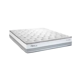 Colchão Queen Size Herval Silver com Pillow Top e Molas Ensacadas 30x158x198cm em Oferta na Shopee