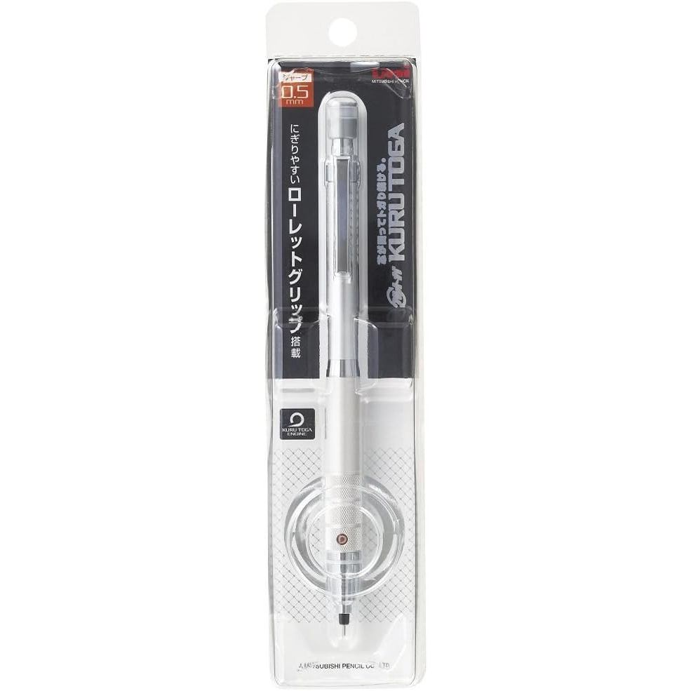 Uni Kuru Toga Roulette 0.5mm/Lapiseira Profissional Grip Metal