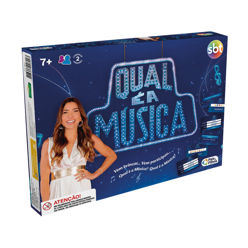 Jogo de Adivinhação Qual É A Música Pais E Filhos | Shopee Brasil