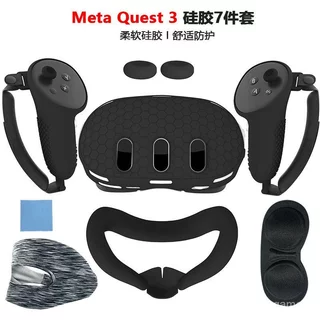 Adequado para Acessórios Meta Quest 3, Capa Protetora de Silicone para Alça, Capa Protetora para Host, Antiderrapante, A