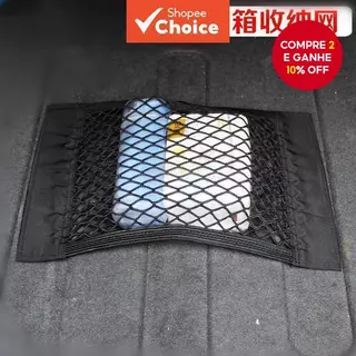 Organizador De Malha Do Porta-Malas Carro Rede De Armazenamento Da Cauda Bolsa Universal De Bolso em Oferta na Shopee