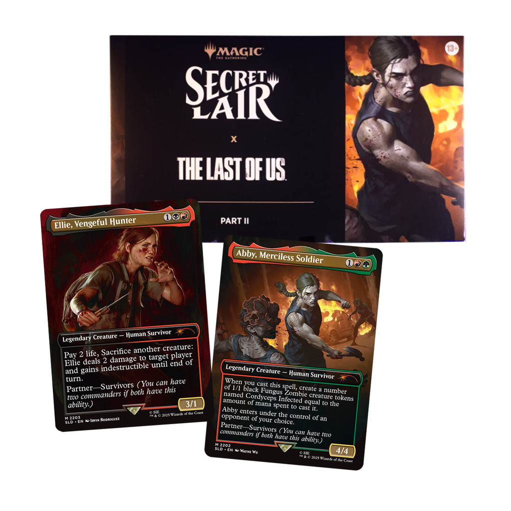Magic The Gathering Secret Lair The Last Of US: Part 2 EN | Shopee