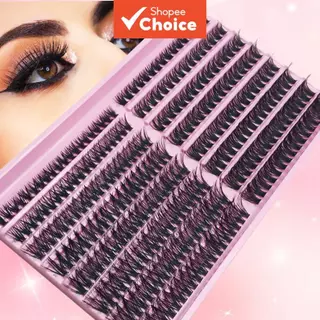 Sua Paleta Exclusiva De Maquiagem Para Os Olhos | 280 Clusters De Cílios Únicos + Comprimento Gradiente De 9-16 Mm , Tex em Oferta na Shopee
