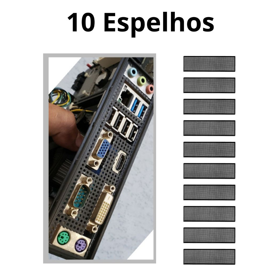 Espelhos Placa Mae universal back plate
