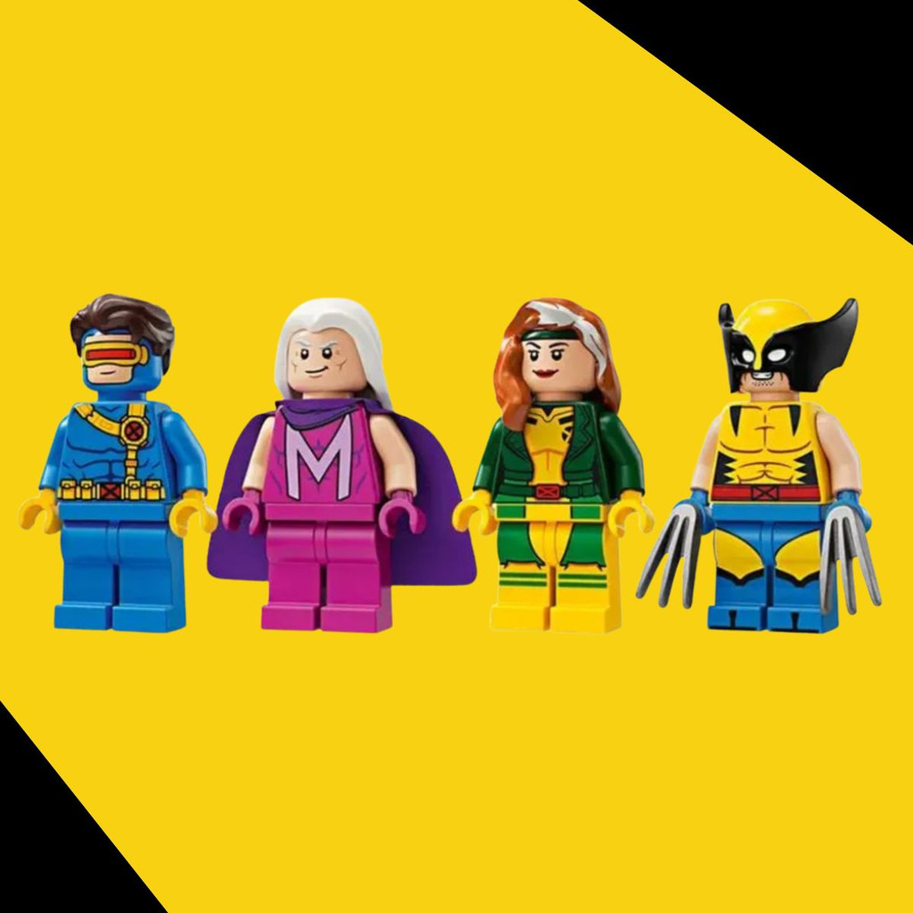 Lego Marvel X-men Jato Dos X-men 359 Peças Cyclops Magneto 359pçs
