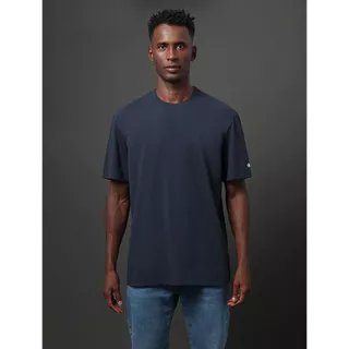 Camiseta Masculina Oversized Logo Calvin Klein Jeans - Marinho em Oferta na Shopee