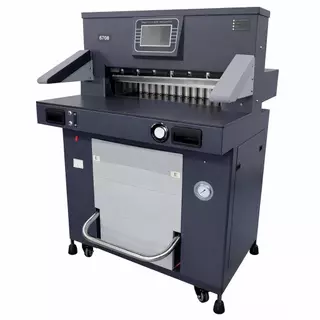 Guilhotina Elétrica Corte 67x67cm 80mm Fotoelétrico Infravermelho em Oferta na Shopee