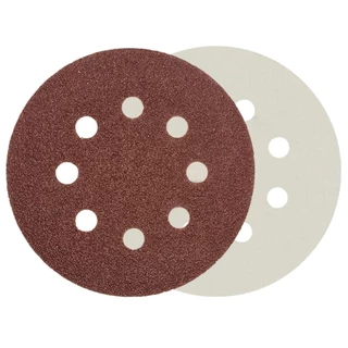 Disco de lixa com pluma 125 mm 8 furos grão 220 com 10 peças - 08.044 Disflex em Oferta na Shopee