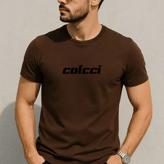 Camiseta Masculina Casual Moderna Estampa CLC Algodão