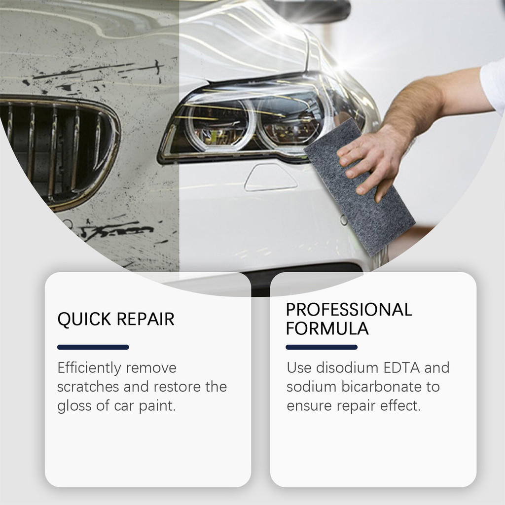 Kit De Reparo De Arranhões De Carro De Pano Nano Flash Para Proteções ...