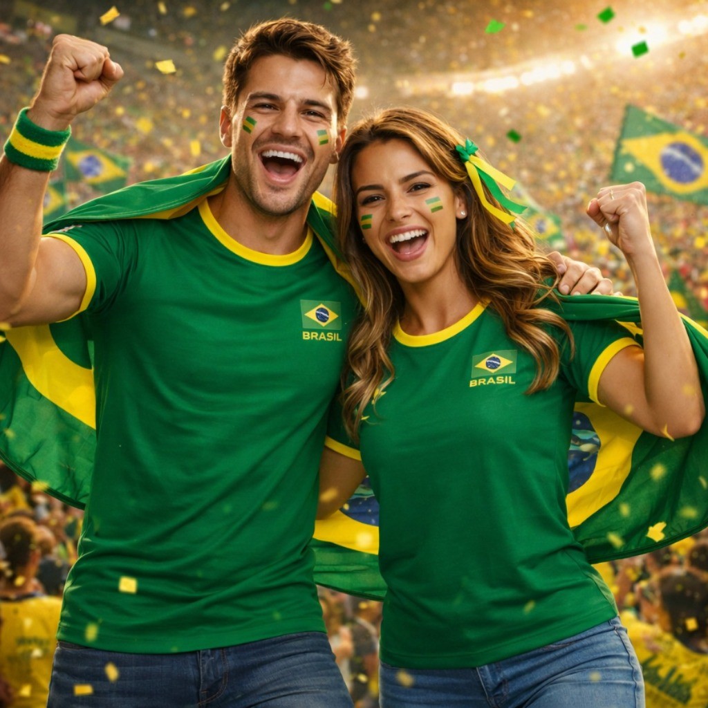 Kit 2 Camisetas Brasil Dry Fit Copa Torcedor Unissex P M G GG Casal DRYFIT em Oferta na Shopee