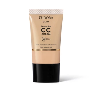 Eudora Glam Second Skin CC Cream Cor 10 30ml em Oferta na Shopee