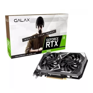 Placa de Video NVIDIA Geforce Galax RTX 3050 EX 2X 6GB - 96 Bits - Dv/hdmi/dp - 35NRLDHP9OID