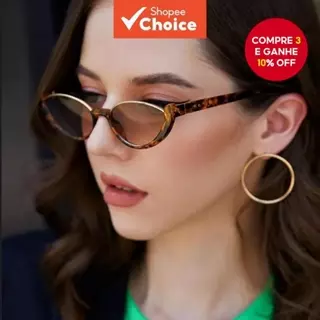 Óculos De Sol Cat Eye Avant Garde Lower Frame Fashion Shades Para Mulheres em Oferta na Shopee