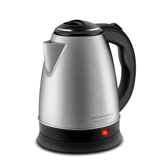 Chaleira elétrica 2 litros 1.200 watts Premium Inox - CE-06 - Mondial em Oferta na Shopee